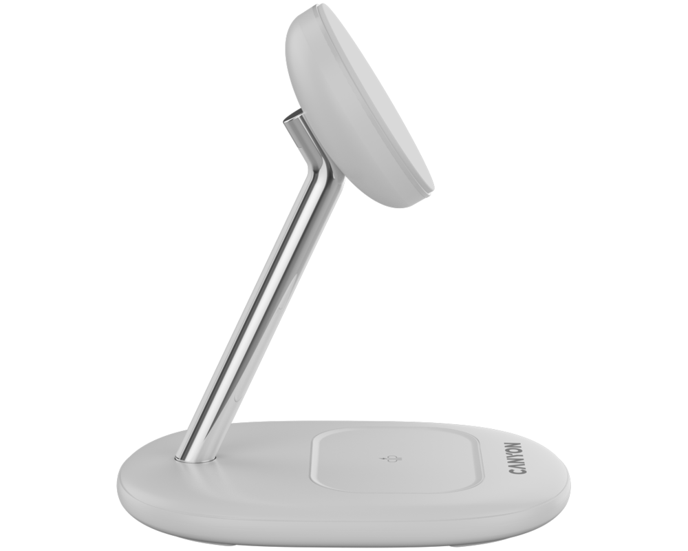 Зарядно CANYON wireless WCS-205 15W Qi2 2in1 Whi... 6