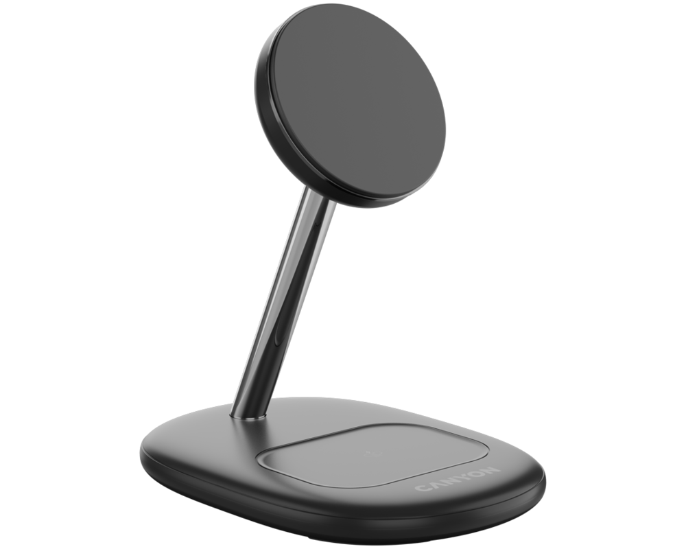 Зарядно CANYON wireless WCS-205 15W Qi2 2in1 Bla... 3