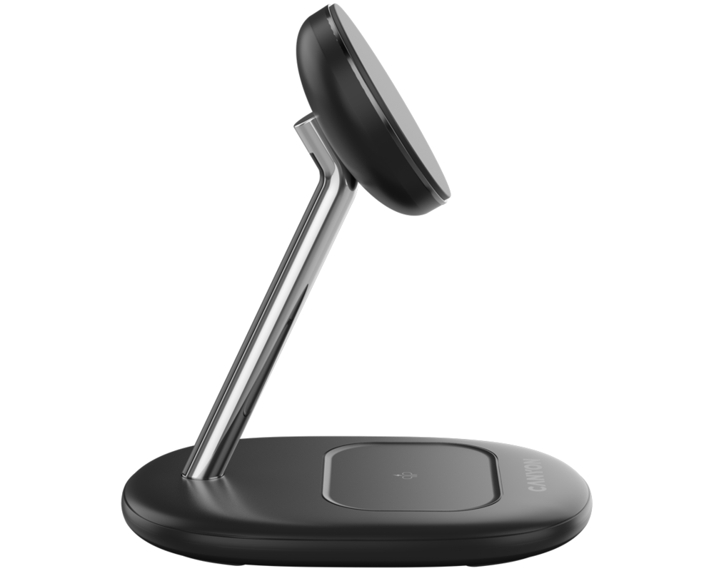 Зарядно CANYON wireless WCS-205 15W Qi2 2in1 Bla... 6