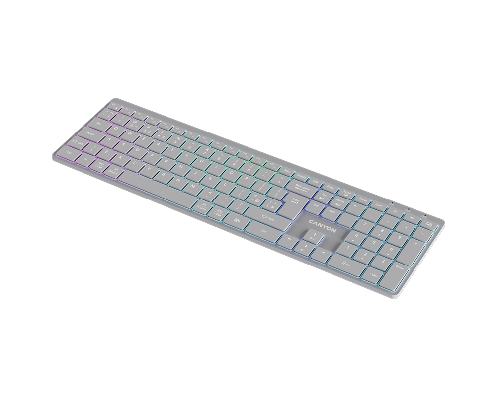 Клавиатура CANYON keyboard HKB-W11 UK/US RGB Dual M... 9