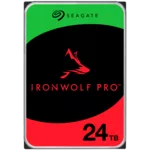 <span>Твърд диск</span> SEAGATE Ironwolf PRO Enterprise NAS HDD 24TB 7200rpm 6Gb <span class='catalog-num-in-name'>ST24000NT002</span> - 