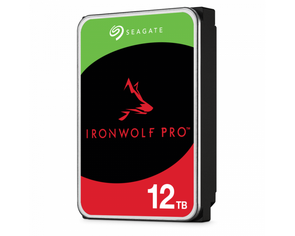 Твърд диск SEAGATE Ironwolf PRO Enterprise NAS HDD 12TB 7200rpm 6Gb 4