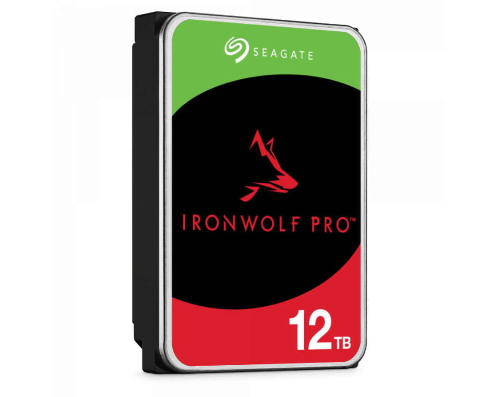 Твърд диск SEAGATE Ironwolf PRO Enterprise NAS HDD 12TB 7200rpm 6Gb 3