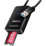 <span>Адаптери</span> AXAGON ADM2-AM USB-A 3.2 Gen2 - 1x NVMe/... <span class='catalog-num-in-name'>ADM2-AM</span> - 