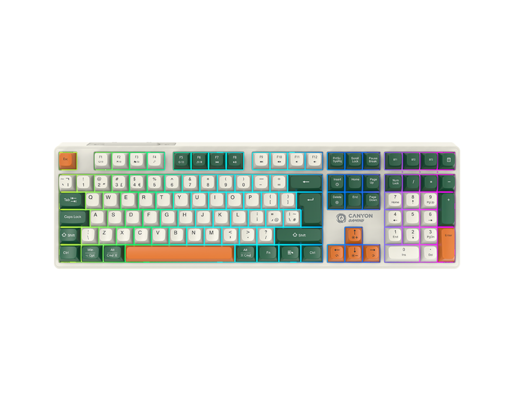 Клавиатура CANYON keyboard Shadder GKW-11 Mech RGB... 7