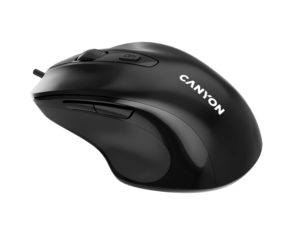 Мишка CANYON mouse M-6 Wired Black 2