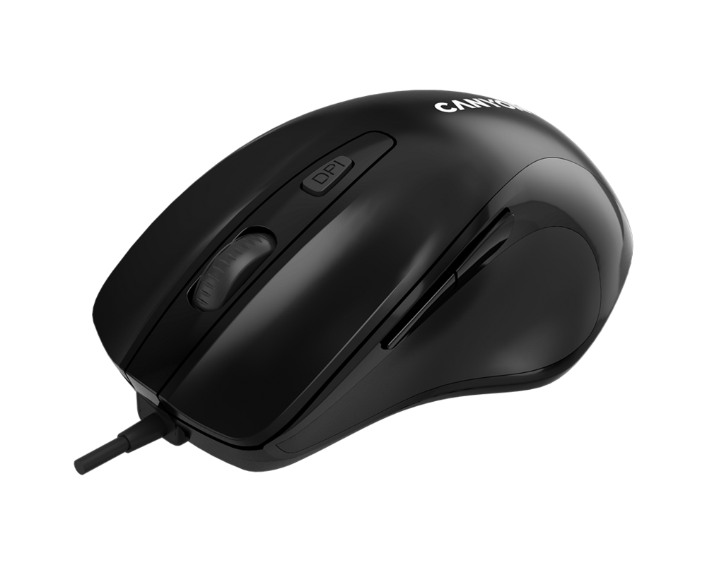 Мишка CANYON mouse M-6 Wired Black 3