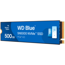  WD Blue SN5000 NVMe SSD 500GB M.2 2280 PCIe Gen4 808624 WDS500G4B0E-00CNZ0 на топ цена - PIC.bg