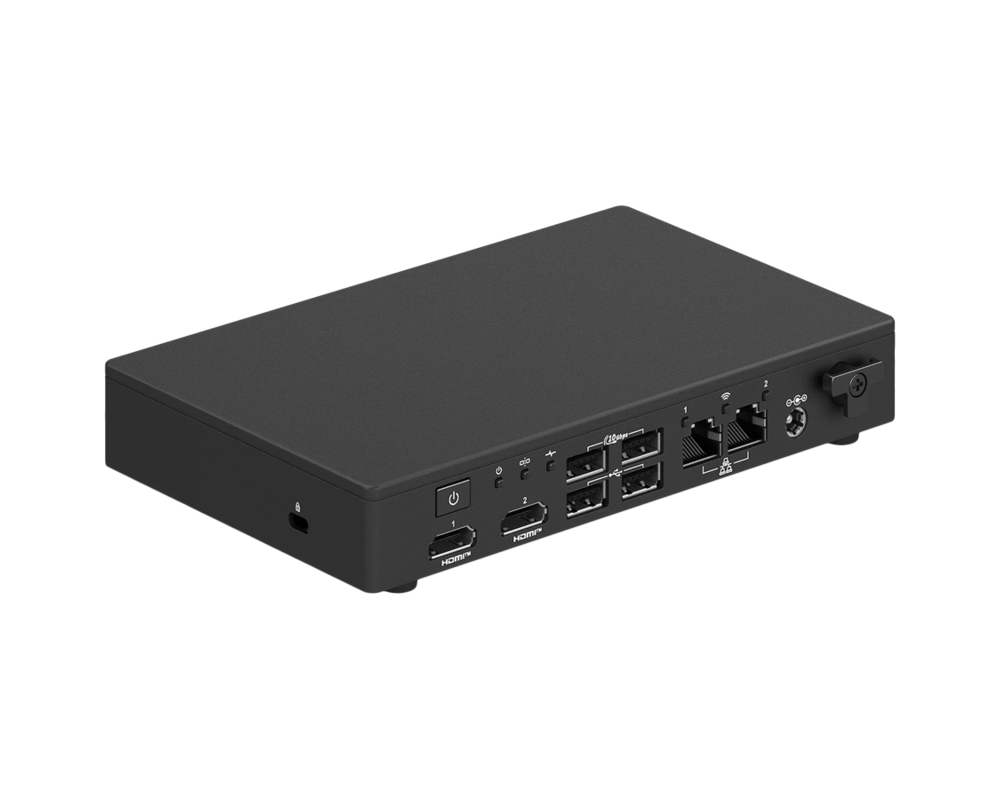 Настолен компютър ASUS NUC Rugged/BNUC13BRKP200B02I/Intel N50/Intel UHD Graphics/6xUSB/M.2 22x80 NVMe; M.2 30x42 SATA SSD 3