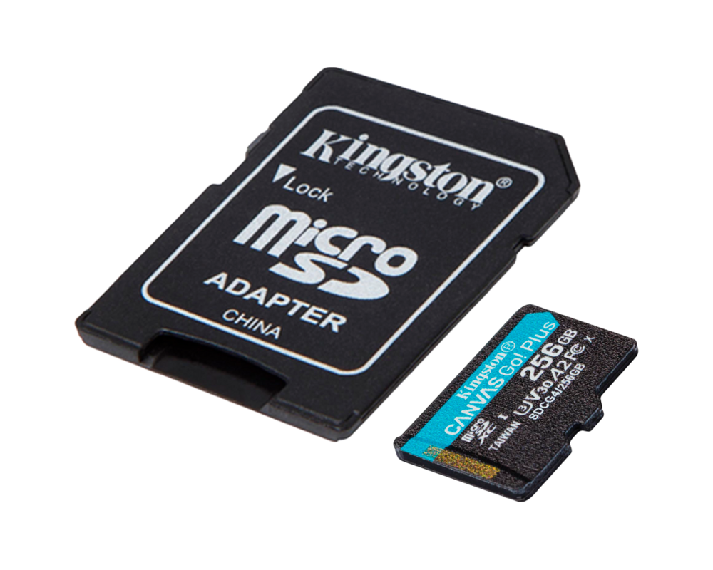 Флаш карта KINGSTON 256GB microSDXC Canvas Go Plus Gen4 200MB 7