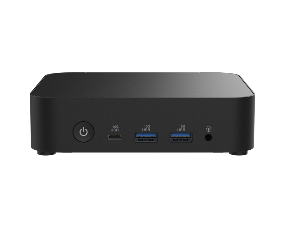 Настолен компютър ASUS NUC 14 Essential/RNUC14MNK3500002/N355 Processor/1xDDR5-4800 SO-DIMM/5xUSB Type-A/2xUSB Type-C/3.5mm jack/ M.2 22x80 NVMe and SATA SSD/2 3