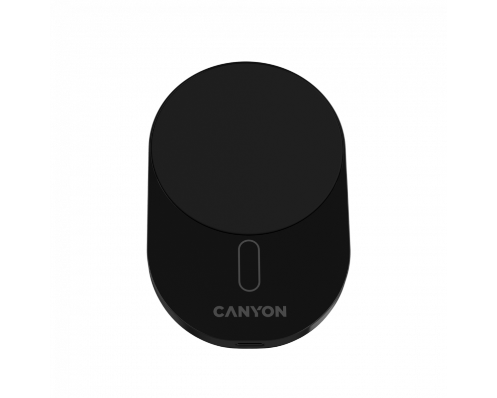 Зарядно CANYON OnGrip 105 15W Qi2 Wireless Black 5