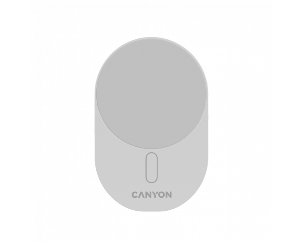 Зарядно CANYON OnGrip 105 15W Qi2 Wireless White 6