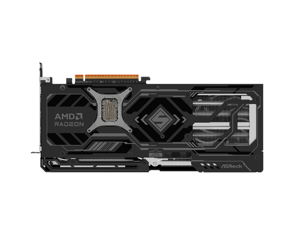 Видеокарта ASROCK AMD Radeon RX 9070 XT Steel Legend Dark 16GB GDDR6 3
