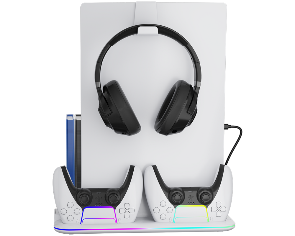 Джойстици и Геймпадове CANYON cooling stand CS-51 RGB PS5 Slim/... 3