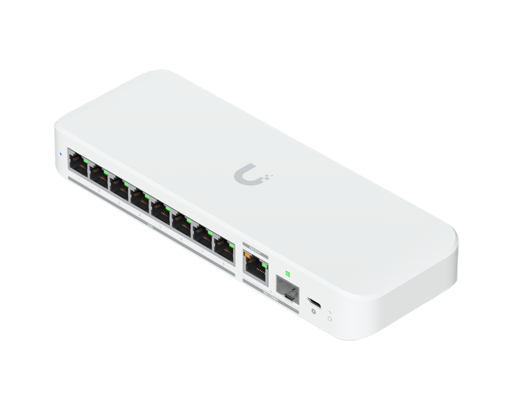 Switch (Комутатор) Ubiquiti UniFi Switch Flex 8 2.5G USW-FLEX-2.5G-8 6