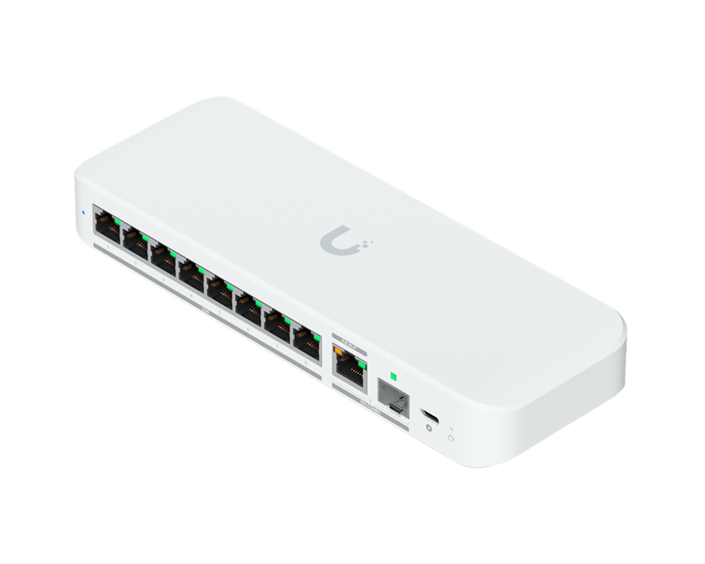 Switch (Комутатор) Ubiquiti UniFi Switch Flex 8 2.5G USW-FLEX-2.5G-8 10