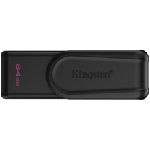  KINGSTON 64GB Portable USB 3.2 Gen 1 DataTraveler Exodia S Black 820027 DTXS/64GB на топ цена - PIC.bg
