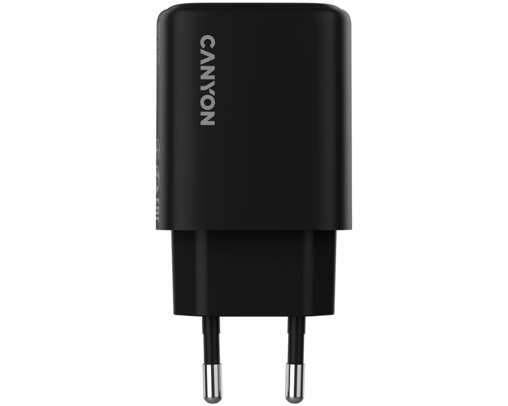 Зарядно CANYON OnCharge 200 20W 1xPD 1xQC EU Bla... 2