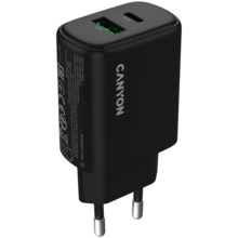  CANYON OnCharge 250 25W 1xPD 1xQC EU Bla... 820395 CNE-CHA250-31 на топ цена - PIC.bg