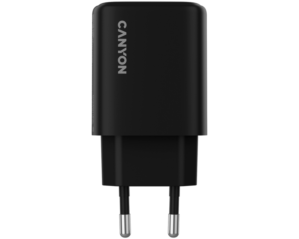 Зарядно CANYON OnCharge 250 25W 1xPD 1xQC EU Bla... 2