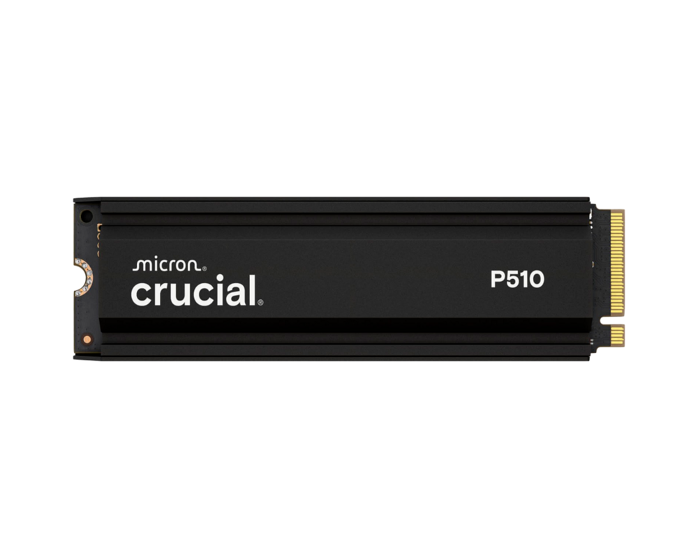 SSD Crucial P510 1TB PCIe Gen5 NVMe 2280 M.2...