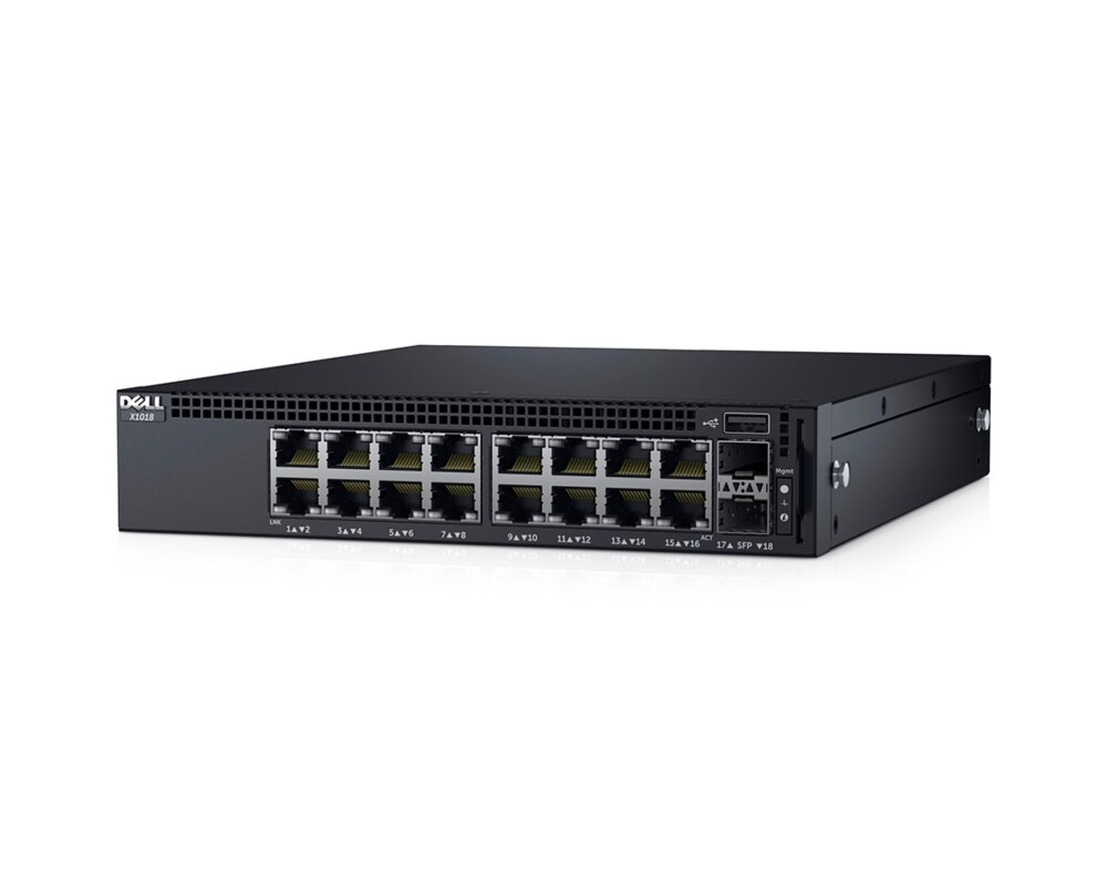 Switch (Комутатор) Dell Networking X1018 Smart Web Managed Switch 3
