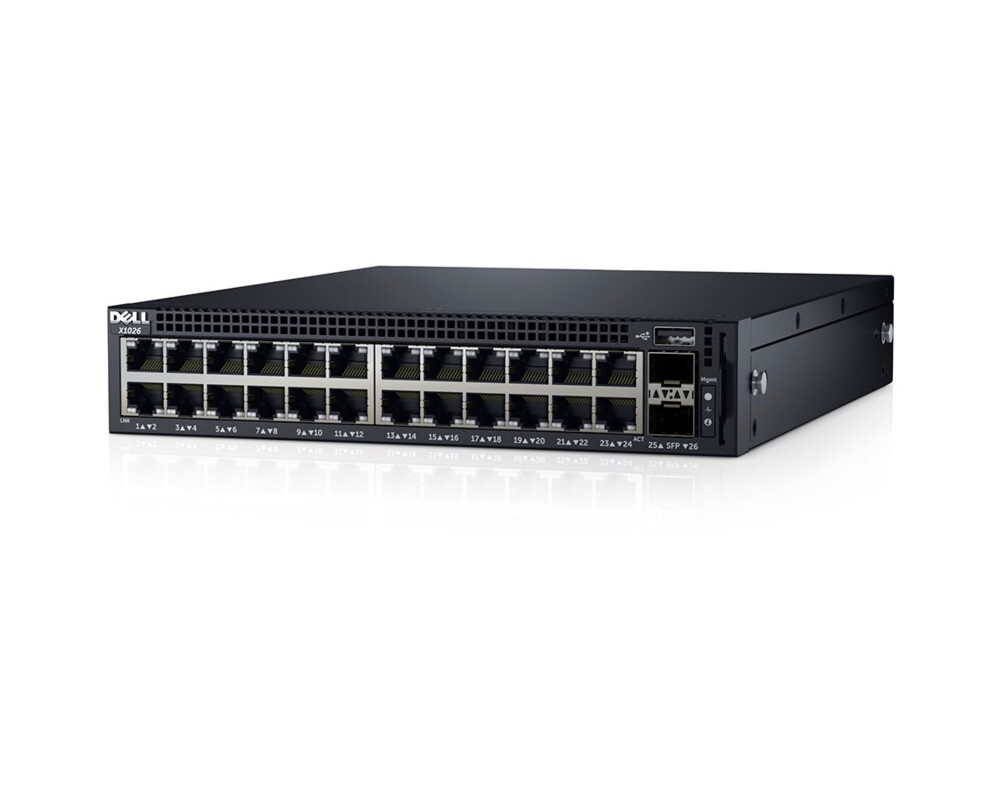 Switch (Комутатор) Dell Networking X1026 Smart Web Managed Switch 3
