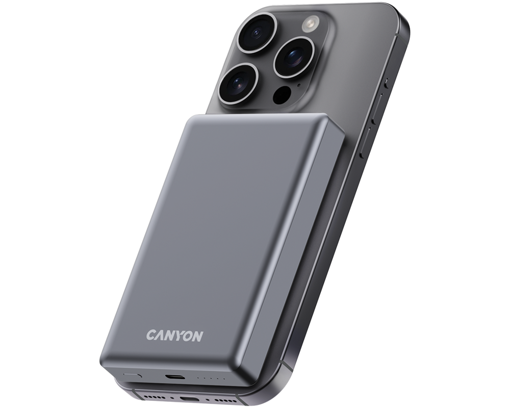 Външна батерия CANYON power bank OnPower 510 slim Magne... 6