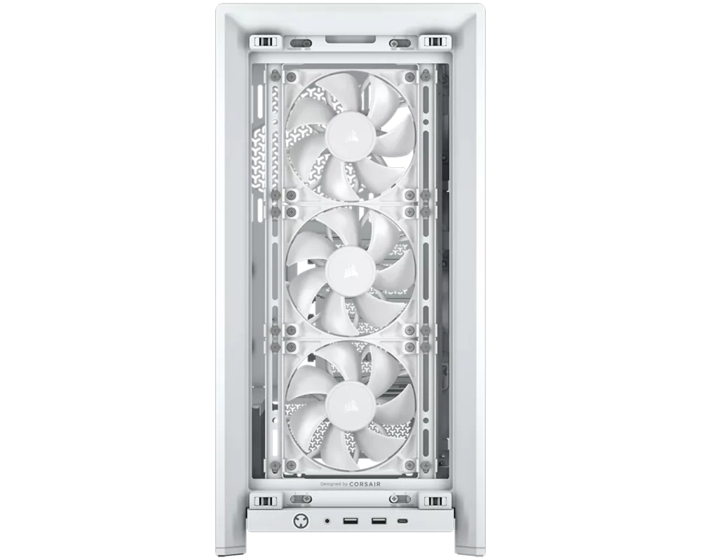 Кутия Corsair FRAME 4000D RS Mid-Tower, White 2