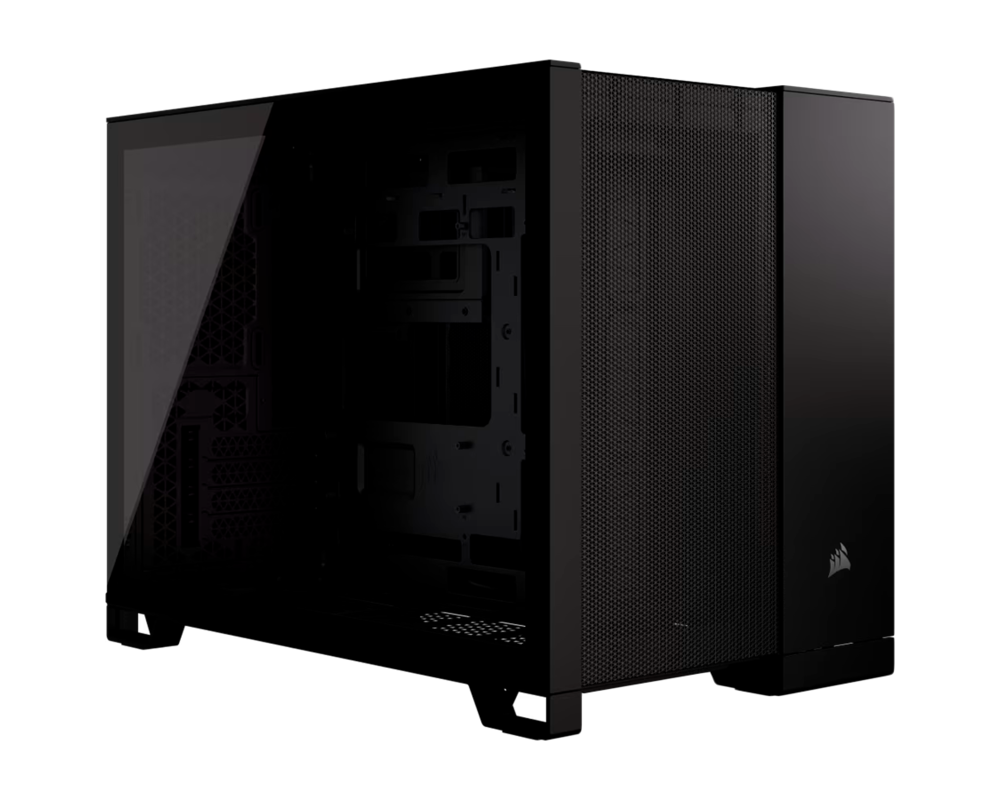 Кутия Case Corsair 2500D AIRFLOW, Tempered Glass,Micro-ATX, Black 2