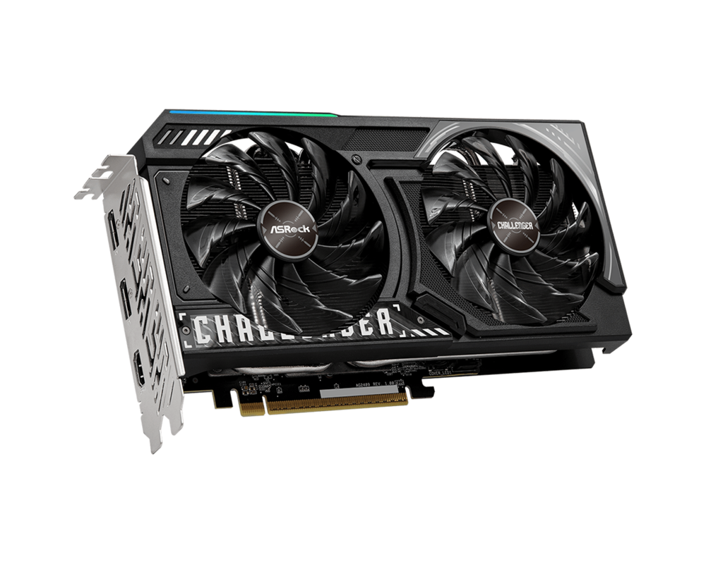 Видеокарта ASROCK AMD Radeon RX 9060 XT Challenger 8GB OC GDDR6 3