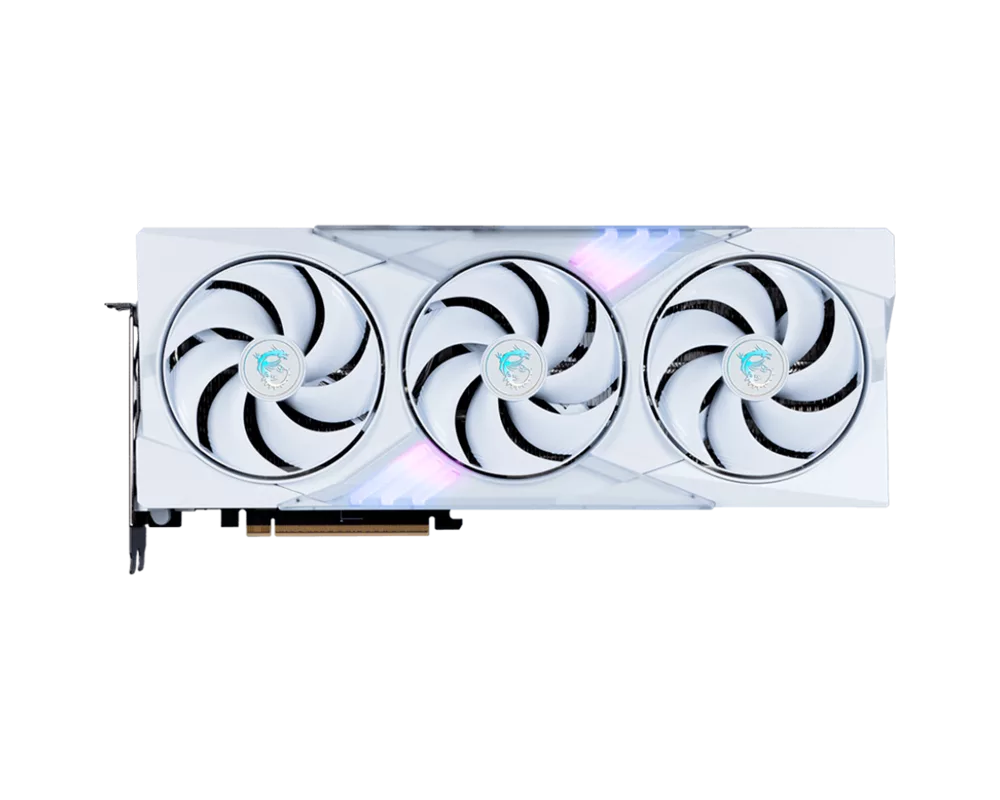 Видеокарта MSI Nvidia GeForce RTX 5070 TI 16G GAMING TRIO OC WHITE 2