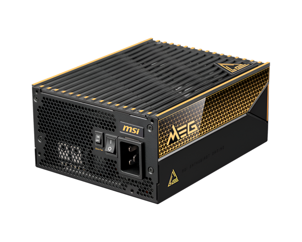 Захранване MSI MEG Ai1600T PCIE5 Power Supply 1600W 2