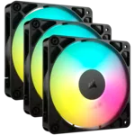 <span>Вентилатор</span> CORSAIR RS120 ARGB, 120mm ARGB Fan, Triple Pack <span class='catalog-num-in-name'>CO-9050181-WW</span> - 