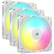  CORSAIR RS120 ARGB White, 120mm ARGB Fan, Triple Pack 832438 CO-9050185-WW на топ цена - PIC.bg