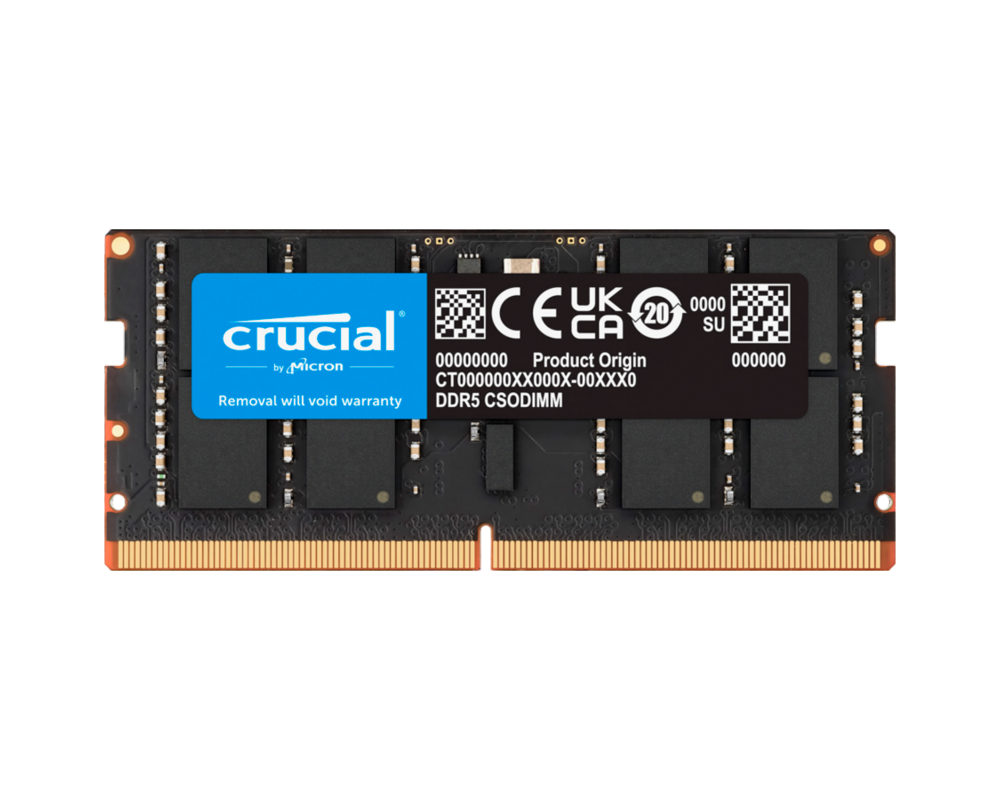 Памет Crucial 32GB DDR5-6400 CSODIMM CL52