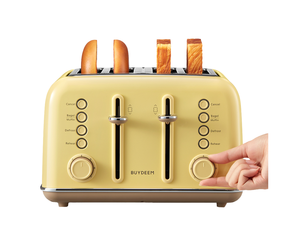 Тостер BUYDEEM 4 Slice Toaster 5