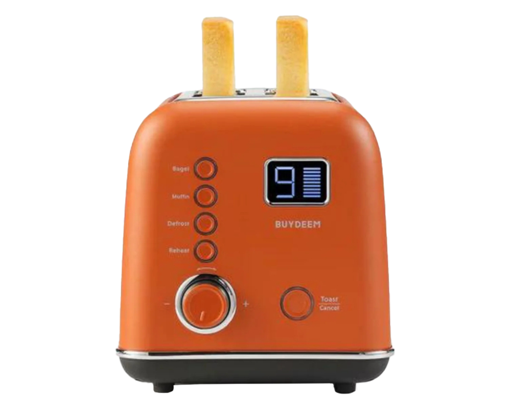 Тостер BUYDEEM 2 Slice Automatic Metal Toaster 4