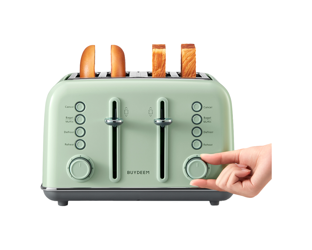 Тостер BUYDEEM 4 Slice Toaster 8