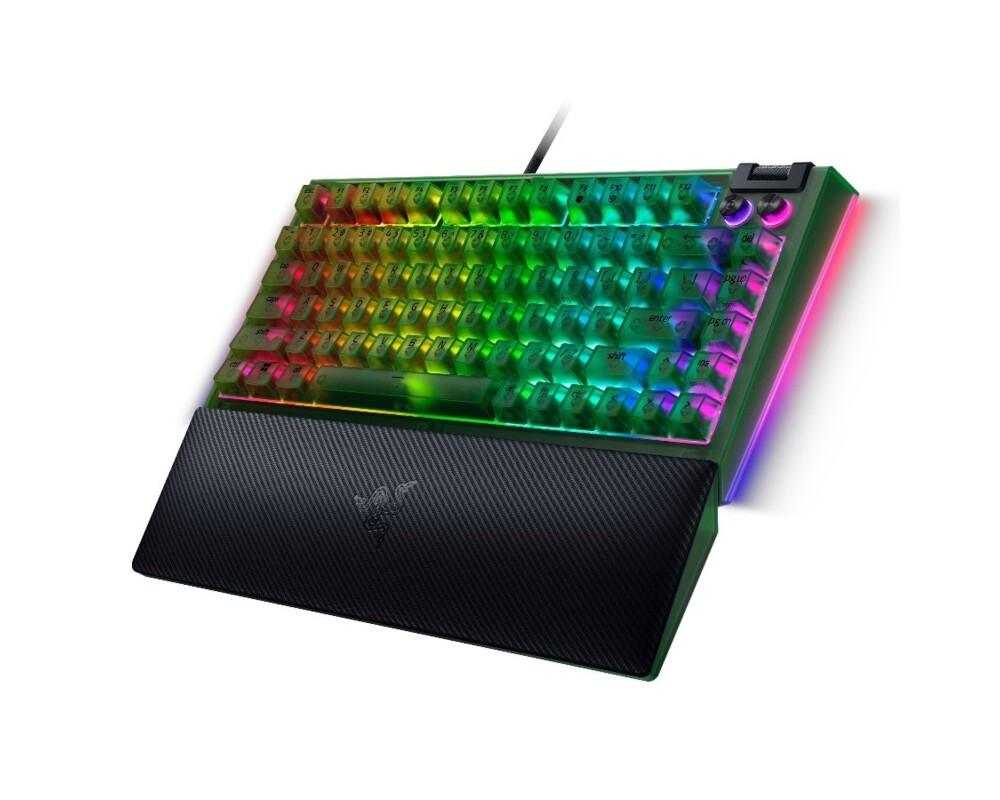 Клавиатура Razer BlackWidow V4 75% Phantom Green Edition 3