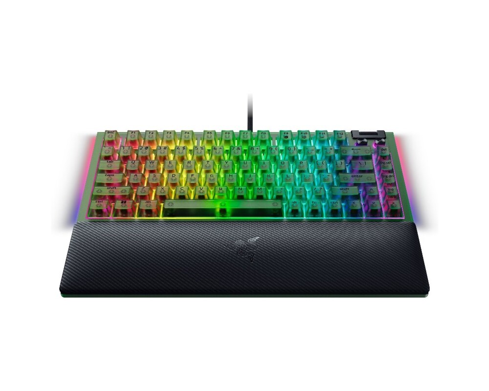 Клавиатура Razer BlackWidow V4 75% Phantom Green Edition 2