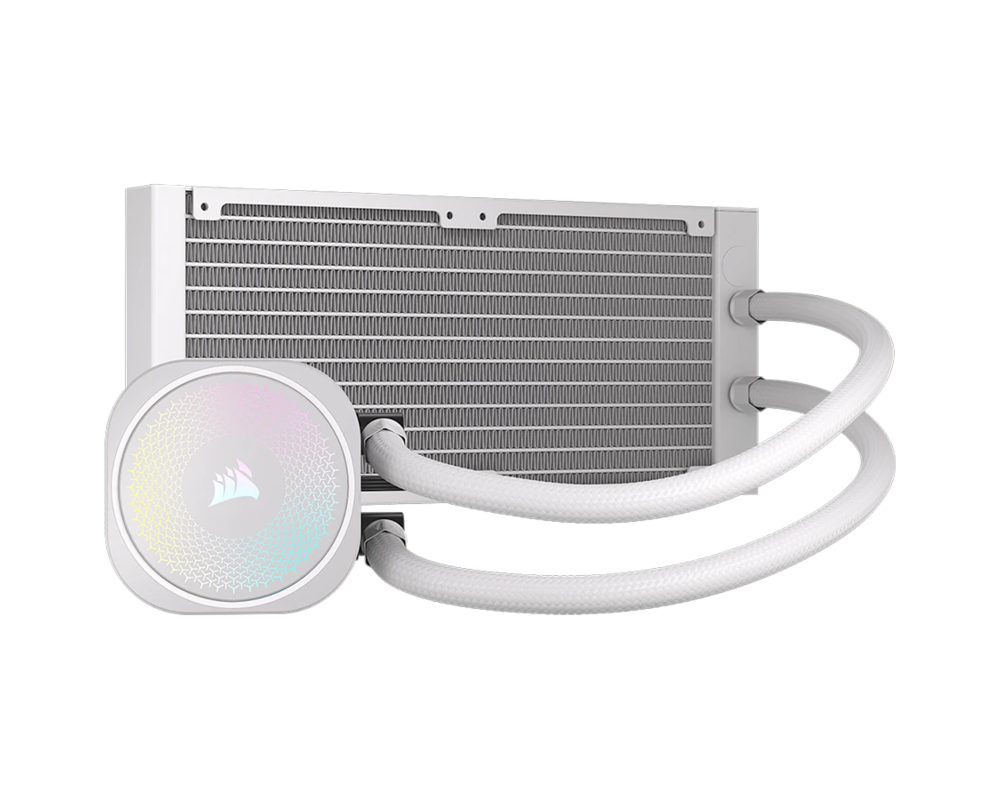 Охладител за процесор Corsair NAUTILUS 240 ARGB White, 240mm Radiator, Liquid CPU Cooler 3