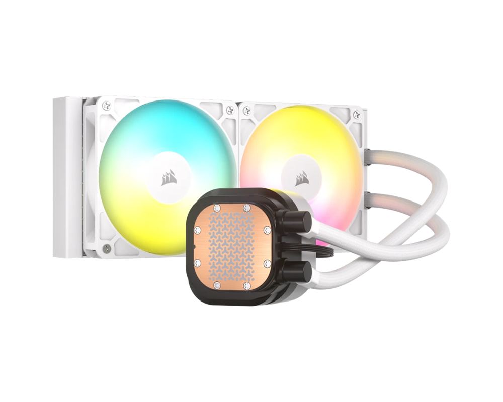 Охладител за процесор Corsair NAUTILUS 240 ARGB White, 240mm Radiator, Liquid CPU Cooler 4