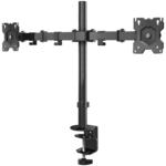 <span>Стойка</span> ONKRON Dual Monitor Stand for 13''-32'' Screens up to 8 kg <span class='catalog-num-in-name'>D221E-B</span> - 