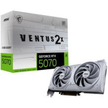  MSI Nvidia GeForce RTX 5070 12G VENTUS 2X OC WHITE 842734 RTX_5070_12G_VENTUS_2X_OC_WHITE на топ цена - PIC.bg