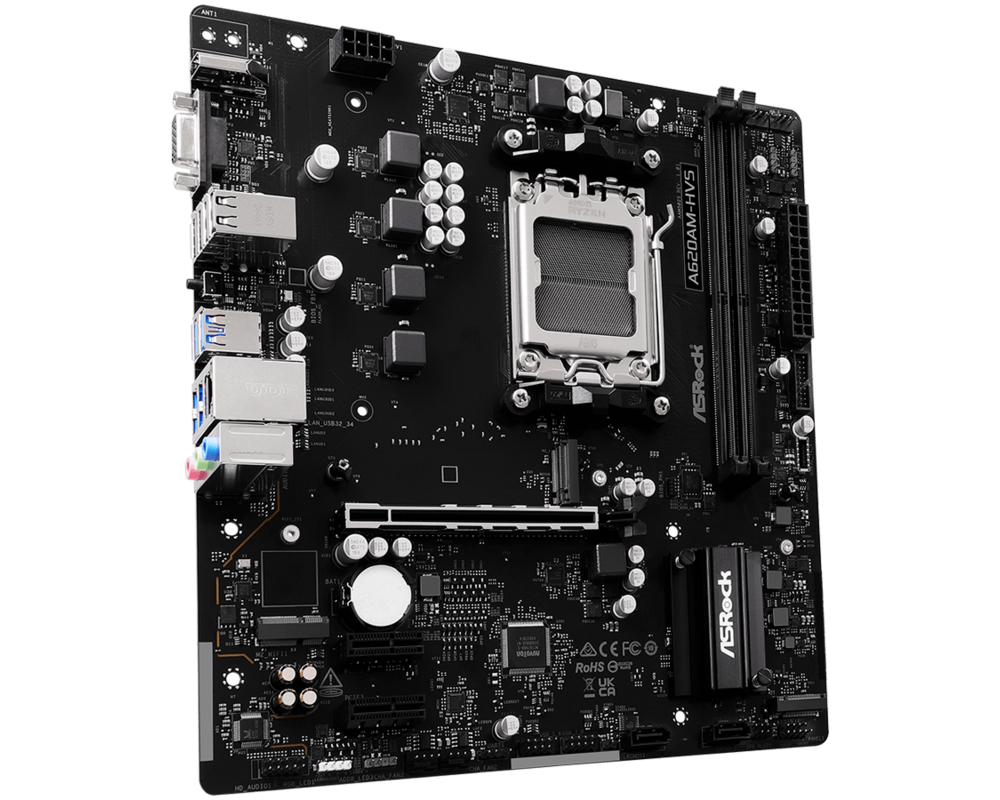 Дънна платка ASRock A620AM-X, AM5 7