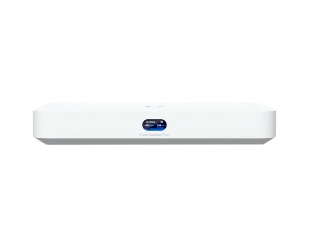 Рутер Ubiquiti UniFi UCG-Fiber-EU Desktop 10G Cloud Gateway with integrated PoE switch 2