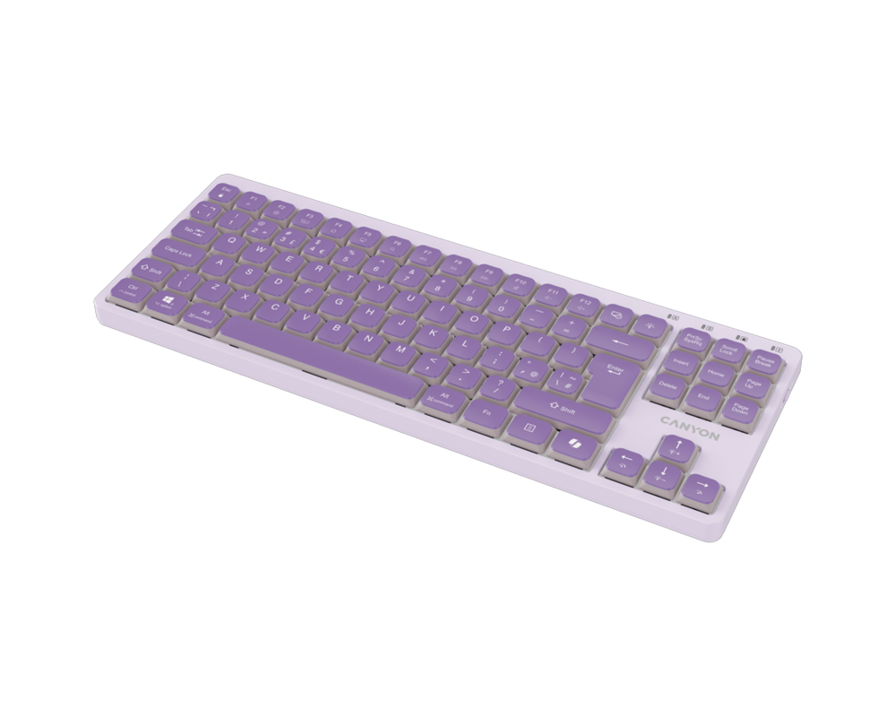 Клавиатура CANYON Keyboard OnType 10 Low Profile EN... 4