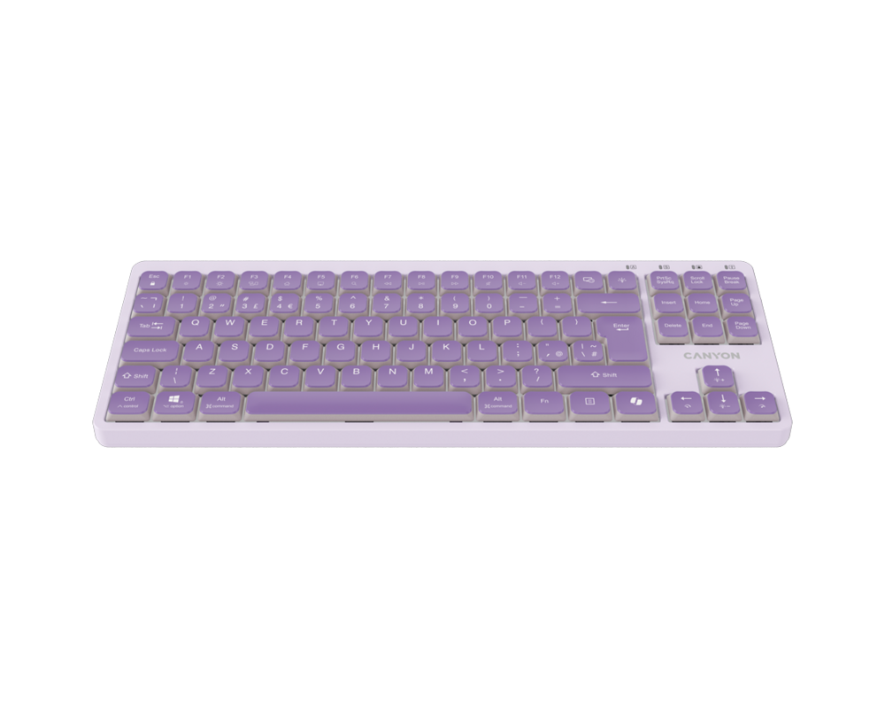 Клавиатура CANYON Keyboard OnType 10 Low Profile EN... 2